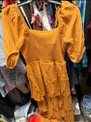 Dress Yellow Size L thumbnail 2