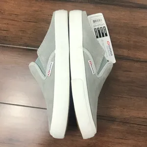 Superga Grey Suede Mule Sneakers Slip On Casual Shoes Sz 6 thumbnail 10