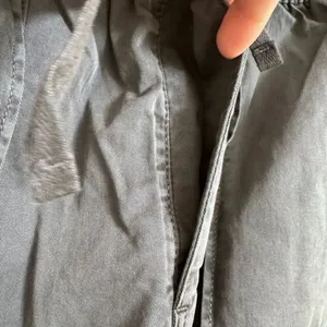 Abercrombie & Fitch Gray Charcoal Baggy Cargo Pull‎ On Pants Small Long Length thumbnail 8