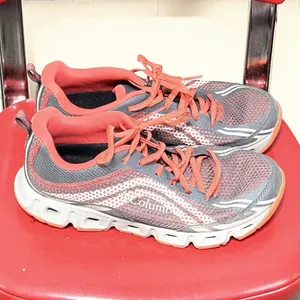 Columbia Women’s Vent Trail Running Shoe Grey/salmon thumbnail 3