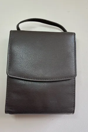 Genuine Brown Leather Made in Italy Bag thumbnail 2