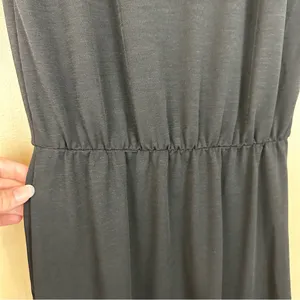 Lumiere Black Short Sleeve Simple Black Dress Small Minimalist Capsule Basic New thumbnail 5
