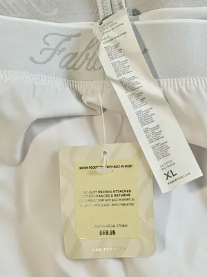 Fabletics White Woven Pocket Skirt with Built-In Short Size X-Large XL thumbnail 10