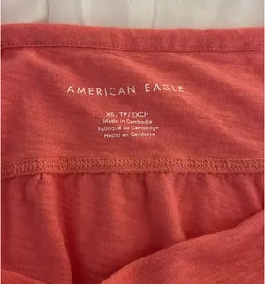 American Eagle coral top XS thumbnail 3