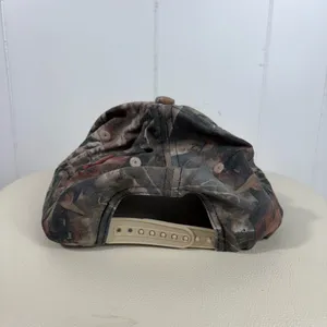 Cabelas Camo Logo Emrboidered Snapback Brown Bill Hat Country Southern OS Unisex thumbnail 4