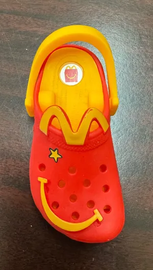 McDonalds Mini Crocs Keychain thumbnail 1