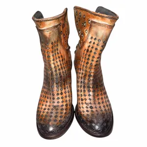Corral NEW With Tag Vintage Hand Finished Leather Cowboy Western Boots Shoes 6 thumbnail 3
