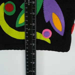 Vtg Sideffects Button Up Blouse‎ Funky Loud Butterfly's Flowers 80s Ramie Blend thumbnail 9