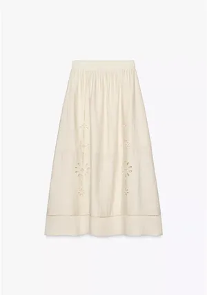ZARA Embroidered Eyelet Set thumbnail 3