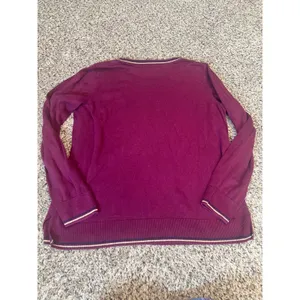 Old‎ Navy Womens Burgundy Long Sleeve Crew Neck Sweater Size L Ribbed Trim thumbnail 6
