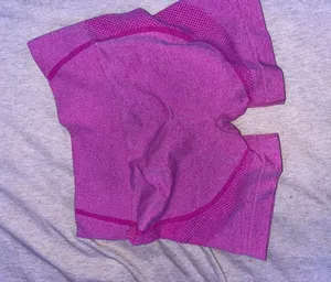 Workout Shorts Purple Size M thumbnail 1