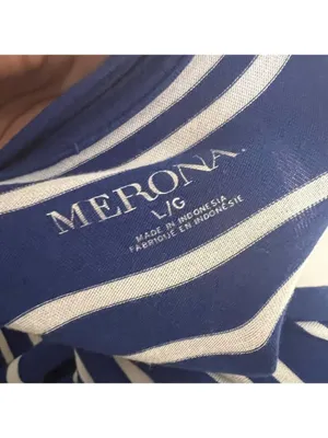 Merona striped tunic top Size‎ Large thumbnail 5