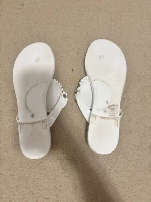 White Sandals Size 9 thumbnail 3