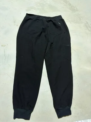 Figs Women's Black HW Zamora Jogger Pants with Drawstring L/P thumbnail 8