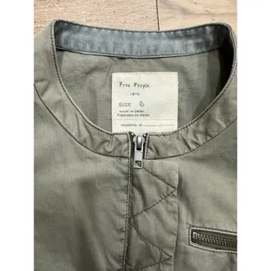 Free People 1970 Regimental Military Jacket‎ - Olive Green Utility - Size 6 thumbnail 2