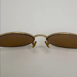 Vintage Sergio Tacchini Sunglasses Gold Brown S.T. 1047-S T802 130 90s Designer thumbnail 9