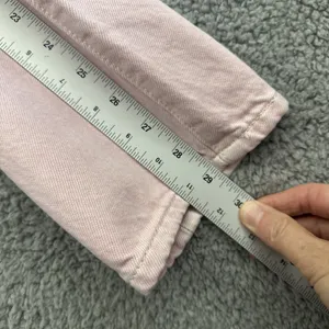 Levi's 501 Original Fit Jeans Pink Button Fly Straight Leg Women's 26 x 30 thumbnail 10