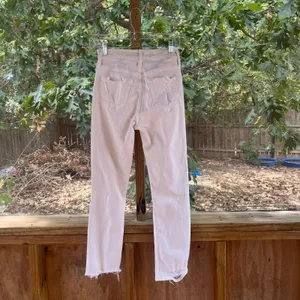 Mother Women's The Tomcat Chew Jeans Peach Wash Button Fly Size 25 thumbnail 4