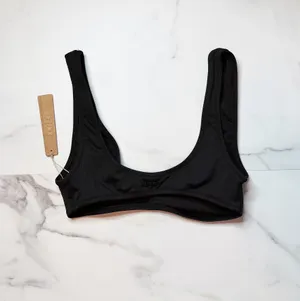 NWT Skims Signature Swim Plunge Bikini Top thumbnail 4
