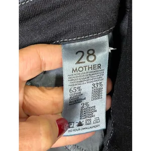MOTHER The High Waisted Looker Dark Wash High Rise Stretch Skinny Denim Jeans 28 thumbnail 8