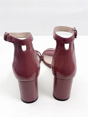 STUART WEITZMAN Nearly Nude Rose Clay Adjustable Ankle Strap Heel Sandals 7.5 thumbnail 9