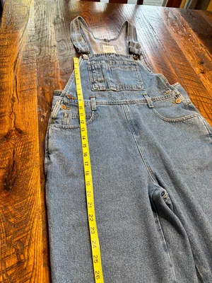 Ladies Vintage Victoria's Secret London Jean Overalls - Small thumbnail 8