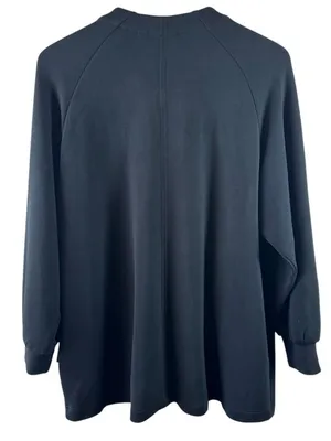 Varley Augusta DoubleSoft Zip Through Sweat Black Small Oversized Jacket Casual thumbnail 7