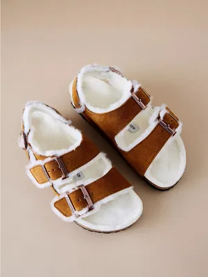 Birkenstock Milano Shearling Sandals thumbnail 2