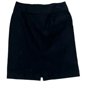 Lauren Ralph Lauren Women's Black Wool Blend A-Line Knee Length Skirt Size 8 thumbnail 5