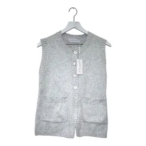 NWT Petal + Pup Knit Sweater Vest Light Gray Size XS/S thumbnail 3