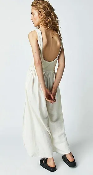 Free People Dune Breeze Jumpsuit Xs thumbnail 1
