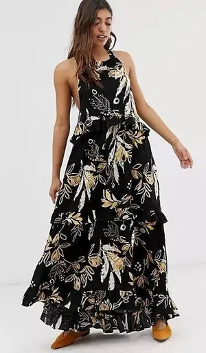 Free People Anita Tiered Dress thumbnail 1