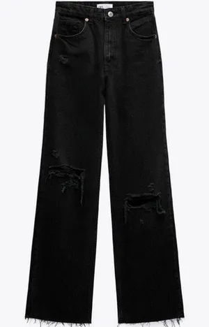 Zara Wide Leg Jeans thumbnail 1