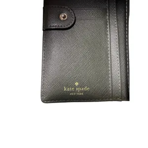 Kate Spade Green Leather Bifold Wallet thumbnail 6