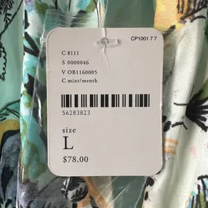 NWT FREE PEOPLE Higher Love Teal Floral Silky Halter High Neck Knotted Large thumbnail 6