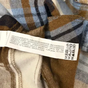 ZARA Wool Alpaca‎ Plaid Shacket Shirt Jacket Pockets Outdoors Preppy Medium thumbnail 14