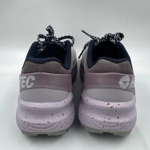 Hi-Tec Women Trail Shoe Size 6 Breathable Mesh Lining, Lace Up, Lilac, Purple thumbnail 4