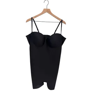 Skims Body Molded Mid Thigh Bodysuit onyx 4x New with tags thumbnail 2