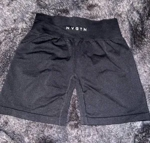 NVGTN bike shorts- black thumbnail 1