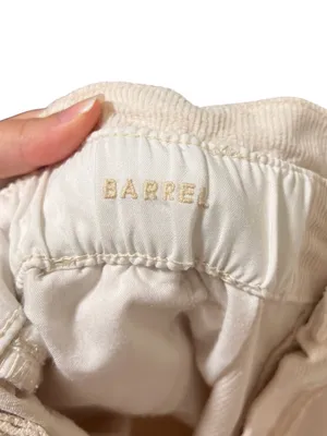 American Eagle Barrel Corduroy Pants 8 Cream thumbnail 5