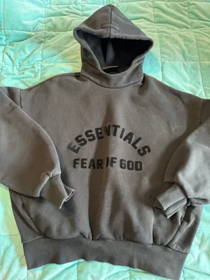 Essentials Fear of God Hoodie thumbnail 1
