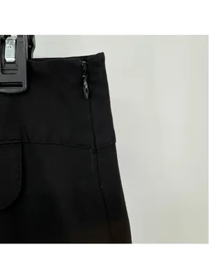 Old Navy Black Pleated Mini Skirt Low Waist Academia Y2K Inspired Women’s Sz 10 thumbnail 3