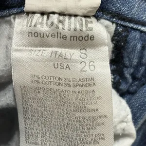 Machine Nouvelle Shorts Women's 26 Distressed High Waist USA Flag 4th of July thumbnail 6