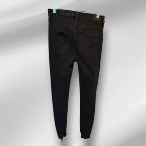 American Eagle‎ Super Hi-Rise Black Destroyed Jeans thumbnail 5