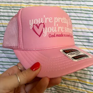 Pretty and smart country inspired trucker hat thumbnail 2