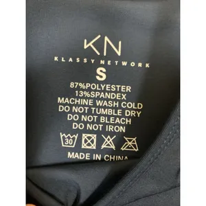 Klassy‎ Network Blue High Neck Sleeveless Bodysuit Stretch Minimalist S thumbnail 3