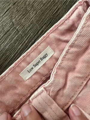 Cotton on low rise baggy Light Pink Wide Leg Pants thumbnail 9