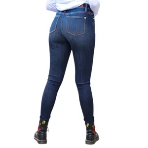 Judy Blue Skinny Fit Stretch Dark Denim Raw Hem Jeans Pants 25 thumbnail 2