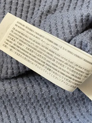 Abercrombie & Fitch Light Blue Waffle Knit Cardigan Size Small thumbnail 8