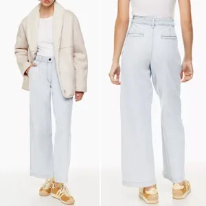 ARITZIA Wilfred Embark High Waisted Wide Leg Jeans thumbnail 2